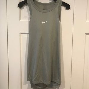 Gray Nike tank
